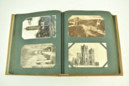 LOCAL INTEREST - ALBUM OF VICTORIAN & EARLY 20TH C POSTCARDS