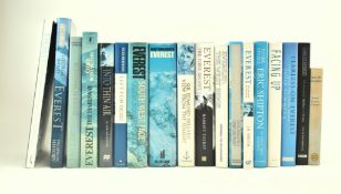 EVEREST & MOUNTAINEERING INTEREST. COLLECTION OF 18 BOOKS