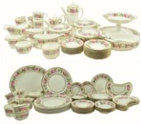 ROYAL WORCESTER - ROYAL GARDEN - PART TEA SERVICE