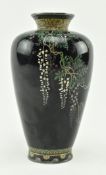 SMALL JAPANESE MEIJI PERIOD CLOISONNE BALUSTER VASE