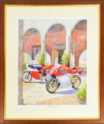 MOTORCYCLES - ROY BARRETT - LIMITED EDITION FRAMED PRINT