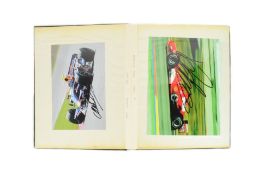 FORMULA ONE - ALBUM OF AUTOGRAPHS & PHOTOGRAPHS