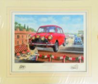 THE ITALIAN JOB - TONY SMITH - LIMITED EDITION PRINT