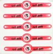 DOCTOR WHO - KERBLAM! - PRODUCTION USED PROP LABELS