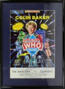 DOCTOR WHO - THE ULTIMATE ADVENTURE - ORIGINAL SIGNED POSTER