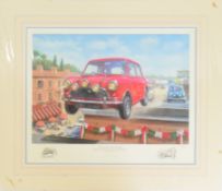 THE ITALIAN JOB - TONY SMITH - LIMITED EDITION PRINT
