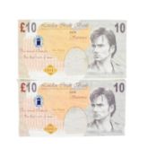 DOCTOR WHO - THE RUNAWAY BRIDGE - ORIGINAL PROP BANK NOTES
