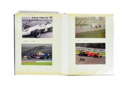 FORMULA ONE / MOTOR SPORT - ALBUM OF AUTOGRAPHS