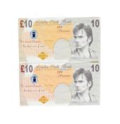 DOCTOR WHO - THE RUNAWAY BRIDGE - ORIGINAL PROP BANK NOTES