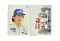 FORMULA ONE - SUE KYTE (ARTIST) - COLLECTION OF ORIGINAL ARTWORK