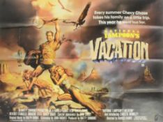 NATIONAL LAMPOON'S VACATION (1983) - ORIGINAL QUAD POSTER
