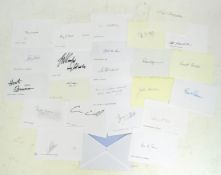 NOBEL PRIZE WINNERS - AUTOGRAPHS - LARGE COLLECTION OF X23