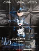 BATMAN RETURNS (1992) - FRENCH GRANDE POSTER + MINI POSTER