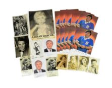 AUTOGRAPHS - COLLECTION OF ASSORTED VINTAGE SIGNATURES