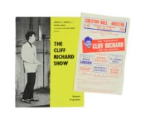 MUSIC - CLIFF RICHARD & THE SHADOWS - 1960 PROGRAMME & FLYER