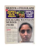 THE OUTLAWS (2021-2024 TV SERIES) - PRODUCTION USED NEWSPAPER