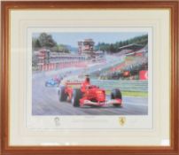 FORMULA 1 - TONY SMITH - LIMITED EDITION SCHUMACHER / FERRARI