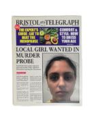 THE OUTLAWS (2021-2024 TV SERIES) - PRODUCTION USED NEWSPAPER