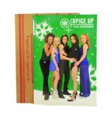 SPICE GIRLS - LARGE OVERSIZED CHRISTMAS CARD WITH AUTOGRAPHS