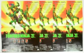 TEENAGE MUTANT NINJA TURTLES III (1993) - FRENCH POSTERS