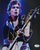 THE CLASH - PAUL SIMONON - SIGNED 8X10