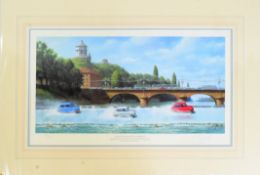 THE ITALIAN JOB - TONY SMITH - LIMITED EDITION PRINT