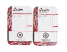 DOCTOR WHO - KERBLAM! - PRODUCTION USED PROP PACKING SLIPS