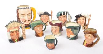ROYAL DOULTON - COLLECTION OF CHARACTER JUGS