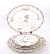 L. BERNARDAUD & CO LIMOGES FRANCE GRADUATING PLATE SET