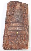 HAND CARVED AFRICAN STORYBOARD BY KAMBOT PEOPLE