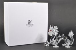 SWAROVSKI - CRYSTAL CHINESE DRAGON FIGURE WITH BOX