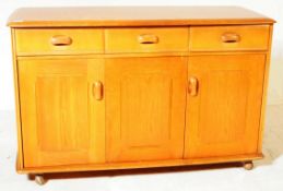 BRITISH MODERN DESIGN - PRIORY OAK CREDENZA