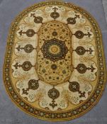 LOUIS DE POORTERE CONCERTO STYLE OVAL RUG