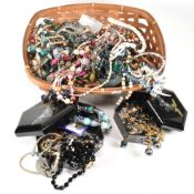LARGE COLLECTION OF COSTUME JEWELLERY