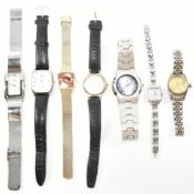 COLLECTION OF SEVEN WRISTWATCHES