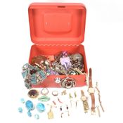 COLLECTION OF COSTUME JEWELLERY