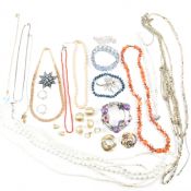 COLLECTION OF COSTUME JEWELLERY