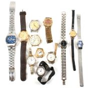 COLLECTION OF WRISTWATCHES & WATCH FRAGMENTS