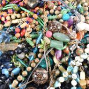LARGE COLLECTION OF BEADED NECKLACES