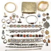 COLLECTION OF COSTUME JEWELLERY & ACCESSORIES