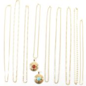 COLLECTION OF VERONESE YELLOW TONE METAL ON SILVER JEWELLERY