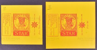 MARDON, SON & HALL - EARLY 20TH CENTURY CIGARETTE PACKET DESIGN