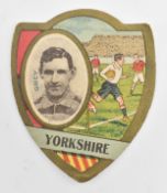BAINES GOLD MEDAL FOOTBALL CARDS. YOKSHIRE SHIELD CARD