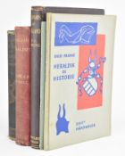 HERALDRY. COLLECTION OF FIVE TITLES ON BRITISH HERALDRY