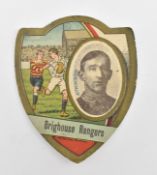 BAINES GOLD MEDAL FOOTBALL CARDS. BRIGHOUSE RANGERS CARD