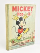 MICKEY HOP LA - 1934 FRENCH MICKEY MOUSE POP UP BOOK