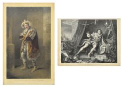 SHAKESPEARE INTEREST - TWO 19TH CENTURY ENGRAVINGS