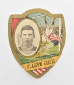 BAINES GOLD MEDAL FOOTBALL CARDS. GLASGOW CELTIC SHIELD CARD