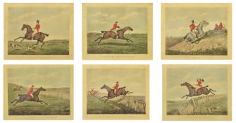 HENRY ALKEN - SET OF SIX 19TH CENTURY HUNTING ENGRAVINGS