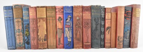 EDWARDIAN ADVENTURE BOOKS. COLLECTION OF 17 TITLES